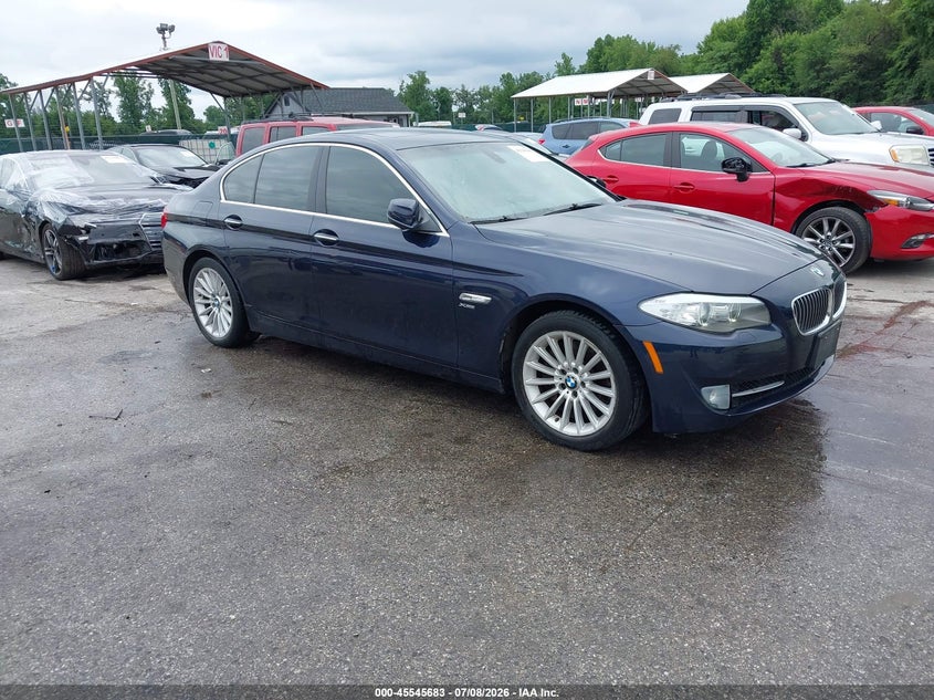 2011 BMW 5 series VIN WBAFU7C58BC873136 IAAI salvage auction — REAR END, Salvage - Greater Than 75% (Maryland), sold $1,000 on 2026-07-23 (photo 1)