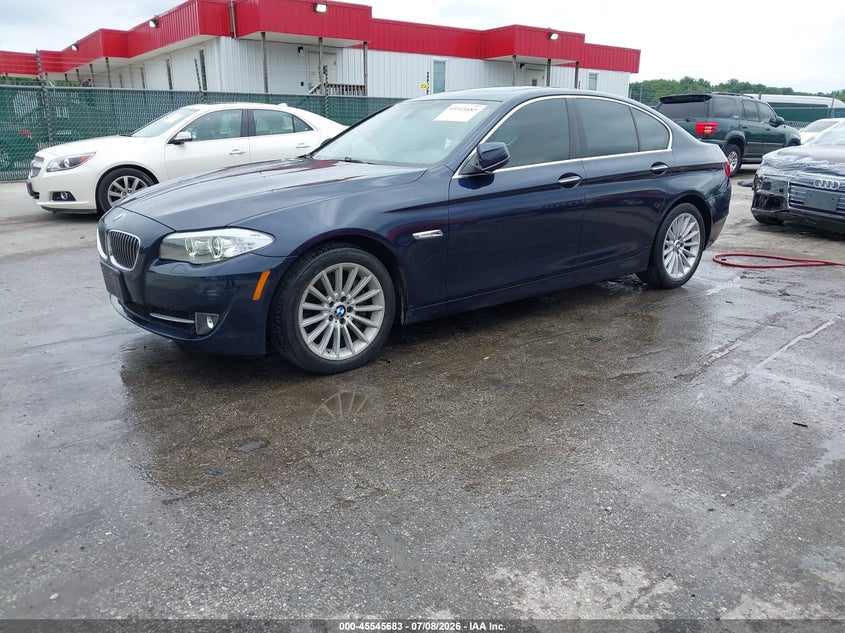 2011 BMW 5 series VIN WBAFU7C58BC873136 IAAI salvage auction — REAR END, Salvage - Greater Than 75% (Maryland), sold $975 on 2026-07-22 (photo 2)