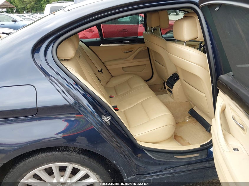 2011 BMW 5 series VIN WBAFU7C58BC873136 IAAI salvage auction — REAR END, Salvage - Greater Than 75% (Maryland), sold $975 on 2026-07-22 (photo 8)
