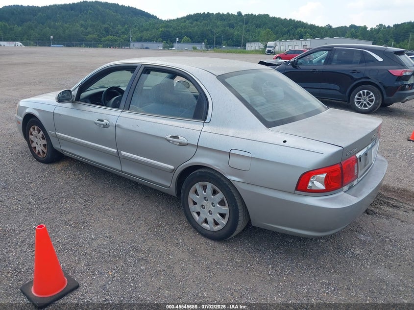 2003 Kia Optima VIN KNAGD126935202463 IAAI salvage auction — NORMAL WEAR, Clear (Alabama), sold $325 on 2026-07-08 (photo 3)