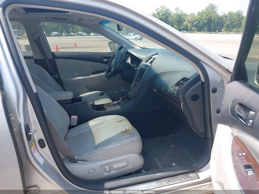2012 Lexus Es 350 VIN JTHBK1EG7C2488739 IAAI salvage auction — NORMAL WEAR, Clear (Alabama), sold $2,200 on 2026-07-15 (photo 5)