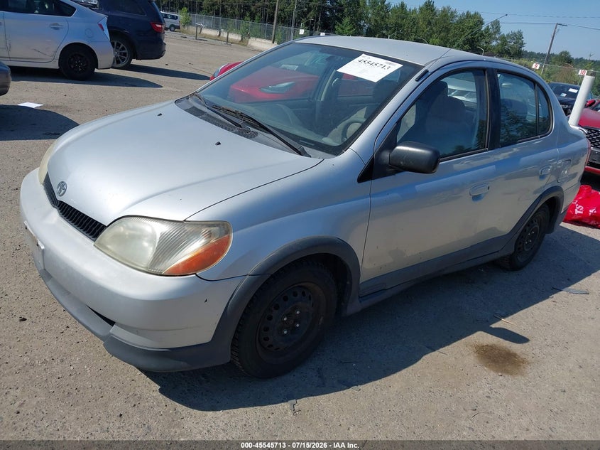 2002 Toyota Echo VIN JTDBT123120246068 IAAI salvage auction — NORMAL WEAR, Salvage Title, sold $275 on 2026-07-29 (photo 2)