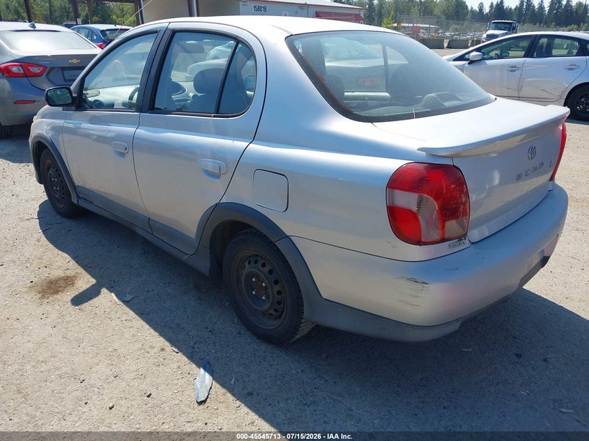2002 Toyota Echo VIN JTDBT123120246068 IAAI salvage auction — NORMAL WEAR, Salvage Title, sold $275 on 2026-07-29 (photo 3)