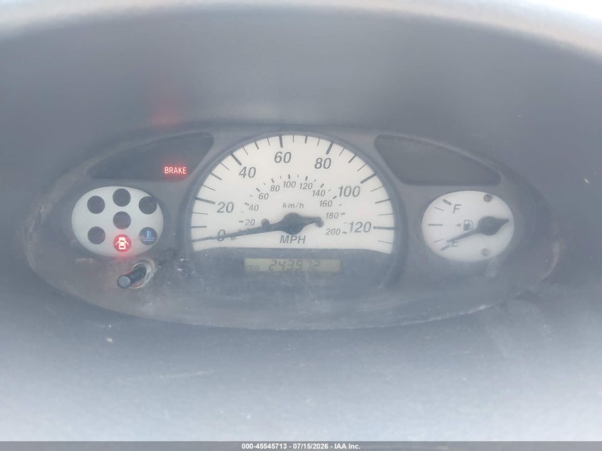 2002 Toyota Echo VIN JTDBT123120246068 IAAI salvage auction — NORMAL WEAR, Salvage Title, sold $275 on 2026-07-29 (photo 7)