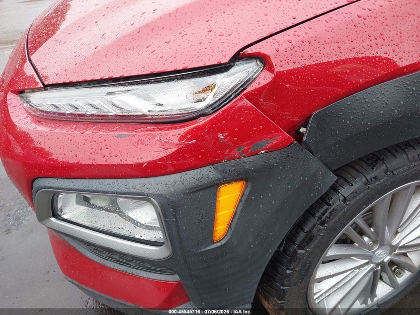2020 Hyundai Kona VIN KM8K6CAA2LU503070 IAAI salvage auction — FRONT END, Salvage (Connecticut), sold $3,725 on 2026-07-09 (photo 6)