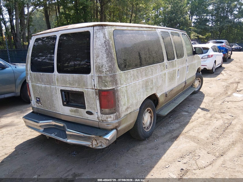 2001 Ford E 150 VIN 1FMRE11L11HB26275 IAAI salvage auction — NORMAL WEAR, Clear (Virginia), sold $375 on 2026-07-09 (photo 4)