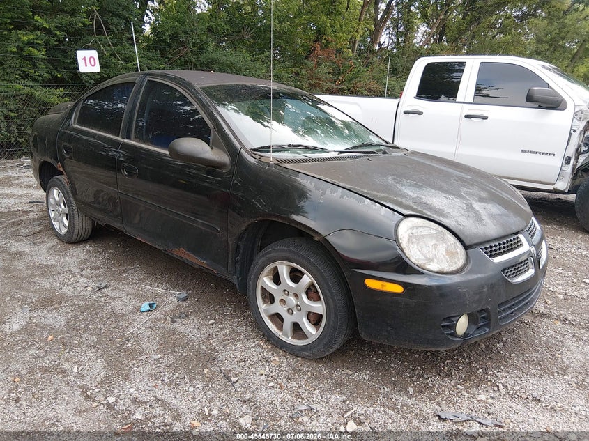 2004 Dodge Neon VIN 1B3ES56C74D629205 IAAI salvage auction — UNKNOWN, Clear (Indiana), sold $250 on 2026-07-23 (photo 1)