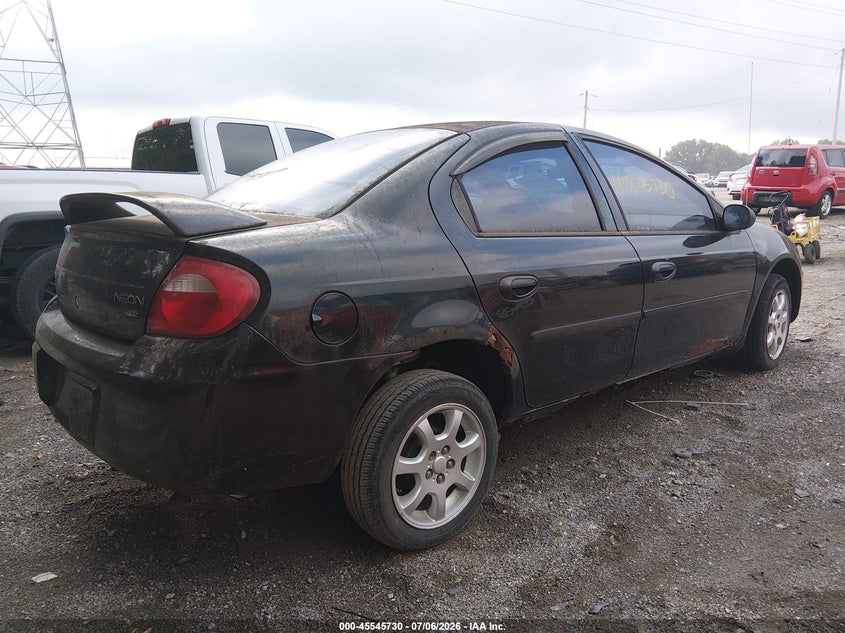 2004 Dodge Neon VIN 1B3ES56C74D629205 IAAI salvage auction — UNKNOWN, Clear (Indiana), sold $250 on 2026-07-23 (photo 4)