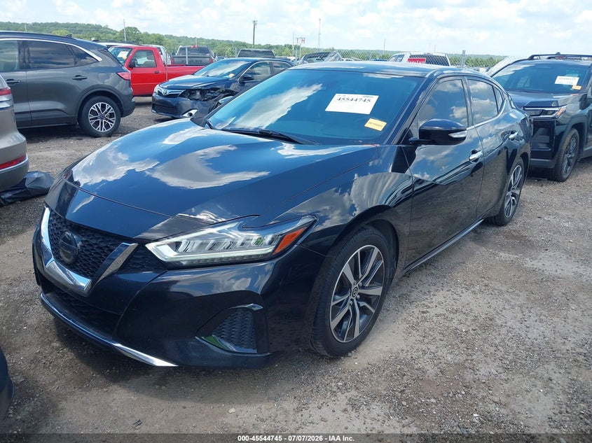 2020 Nissan Maxima VIN 1N4AA6CVXLC372174 IAAI salvage auction — HAIL, Wait Title, sold $8,050 on 2026-09-22 (photo 2)