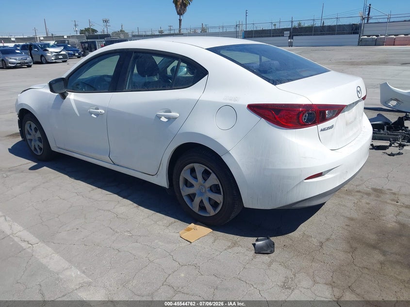 2014 Mazda 3 VIN JM1BM1U77E1180265 IAAI salvage auction — FRONT END, Salvage (California), sold $1,450 on 2026-07-17 (photo 3)