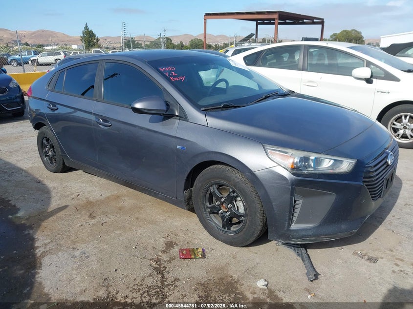 2019 Hyundai Ioniq hybrid VIN KMHC65LC3KU162338 — IAAI salvage auction photo