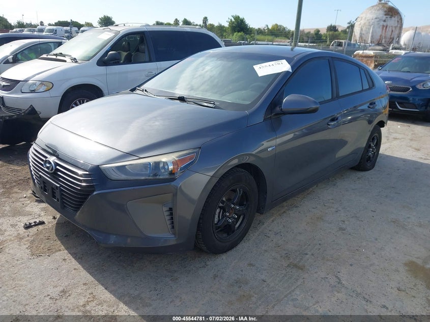 2019 Hyundai Ioniq hybrid VIN KMHC65LC3KU162338 IAAI salvage auction — NORMAL WEAR, App For Dup Clear (California), sold $25 on 2026-07-09 (photo 2)