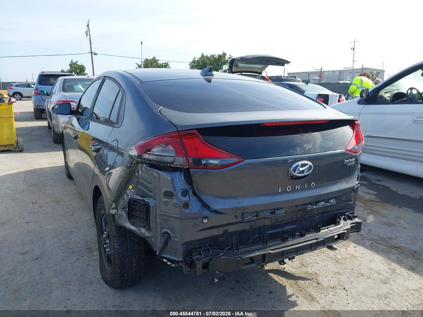 2019 Hyundai Ioniq hybrid VIN KMHC65LC3KU162338 IAAI salvage auction — NORMAL WEAR, App For Dup Clear (California), sold $25 on 2026-07-09 (photo 6)