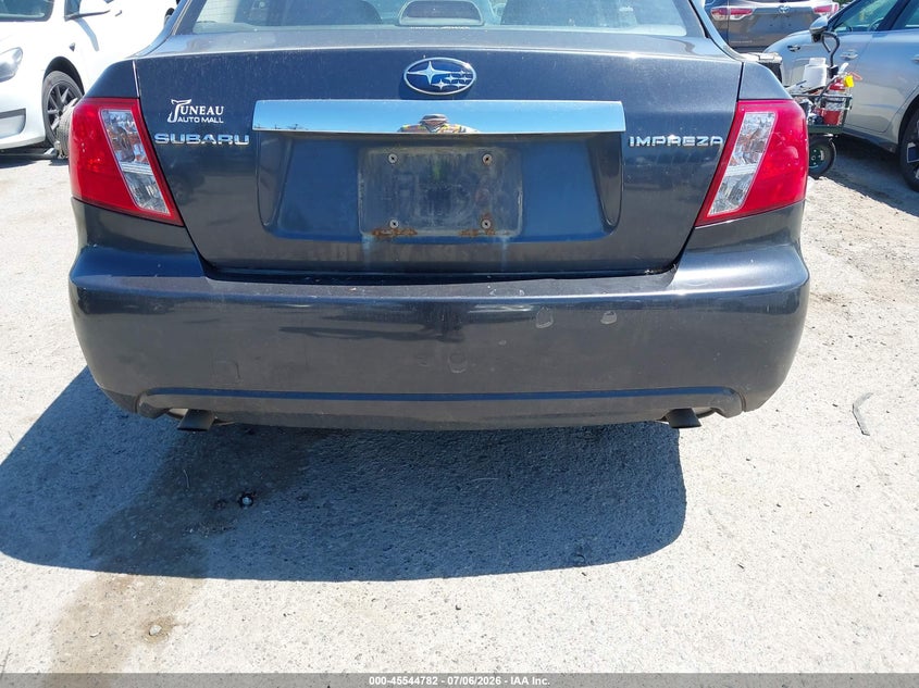 2008 Subaru Impreza VIN JF1GE61658G521844 IAAI salvage auction — NORMAL WEAR, Clear (Washington), sold $475 on 2026-07-22 (photo 6)