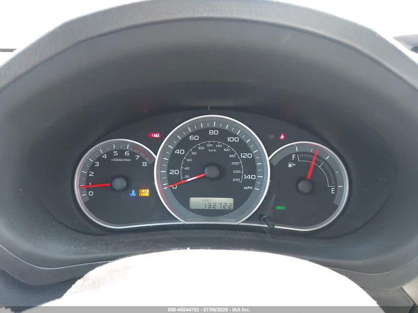 2008 Subaru Impreza VIN JF1GE61658G521844 IAAI salvage auction — NORMAL WEAR, Clear (Washington), sold $475 on 2026-07-22 (photo 7)
