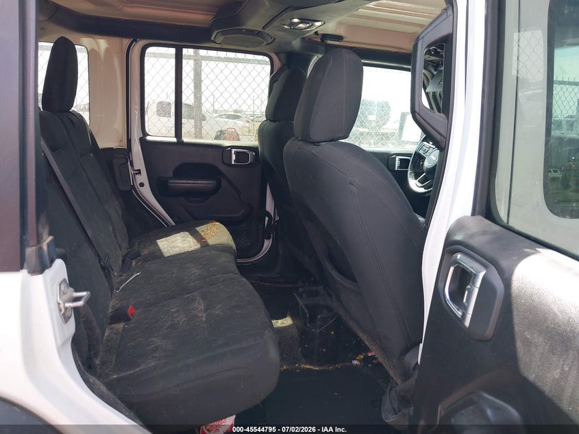 2021 Jeep Wrangler / VIN 1C4HJXDN5MW630775 IAAI salvage auction — SIDE, Salvage Title, sold $8,850 on 2026-09-10 (photo 8)