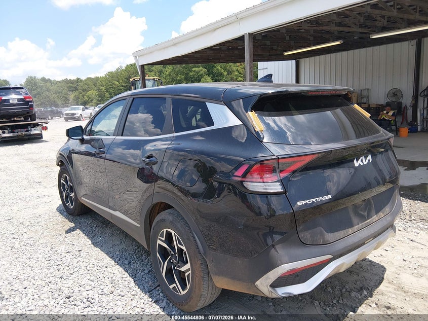 2024 Kia Sportage VIN KNDPU3DF5R7283504 IAAI salvage auction — FRONT END, Enterprise Vehicles Clear Only (Kansas), sold $3,900 on 2026-07-08 (photo 3)