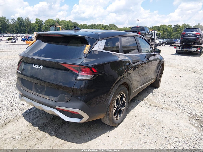 2024 Kia Sportage VIN KNDPU3DF5R7283504 IAAI salvage auction — FRONT END, Enterprise Vehicles Clear Only (Kansas), sold $3,900 on 2026-07-08 (photo 4)