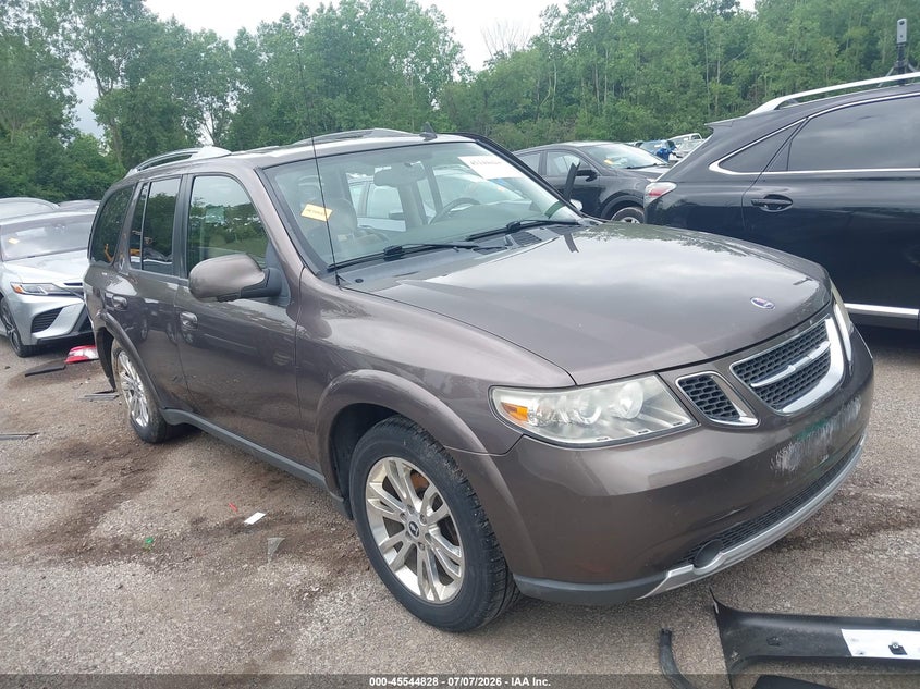 2008 Saab 9-7x VIN 5S3ET13S182803460 IAAI salvage auction — LEFT SIDE, Salvage (Ohio), sold $375 on 2026-08-04 (photo 1)