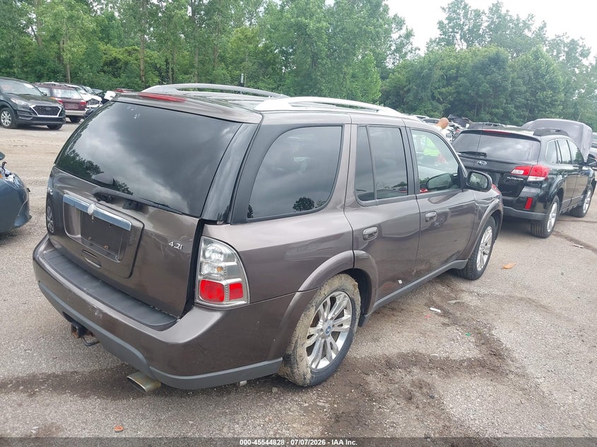 2008 Saab 9-7x VIN 5S3ET13S182803460 IAAI salvage auction — LEFT SIDE, Salvage (Ohio), sold $375 on 2026-08-04 (photo 4)