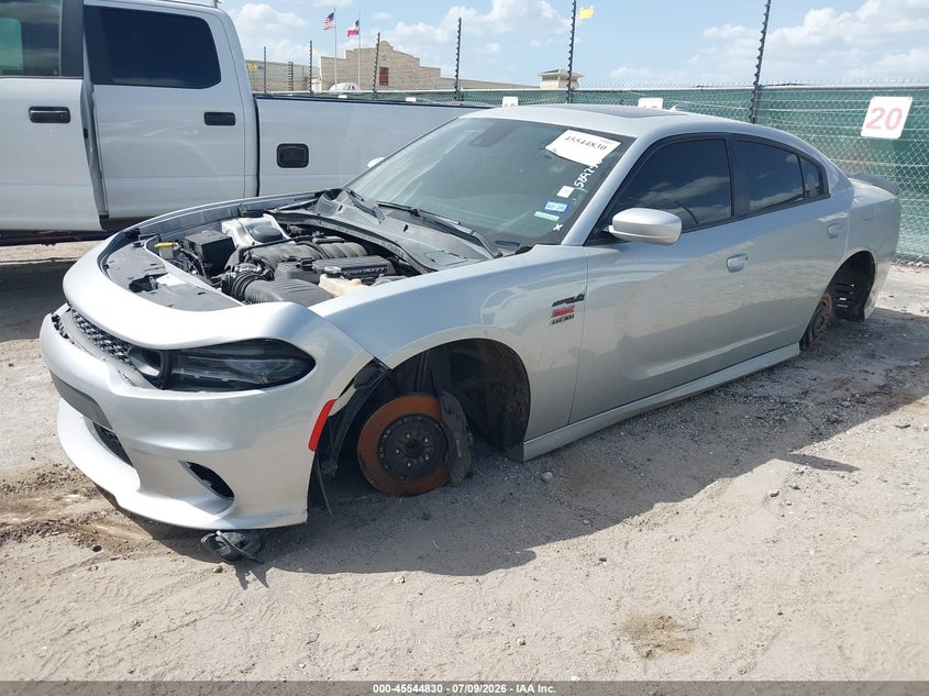2019 Dodge Charger VIN 2C3CDXGJ1KH589250 IAAI salvage auction — REPOSSESSION, Nrc Lienholder Repossession Paperwork (Texas), sold $5,300 on 2026-07-29 (photo 2)