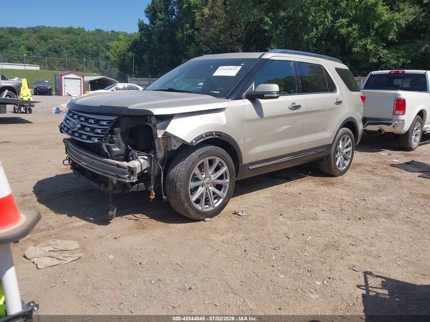 2017 Ford Explorer VIN 1FM5K8FH6HGB89439 IAAI salvage auction — FRONT END, Salvage Title, sold $3,000 on 2026-07-23 (photo 2)