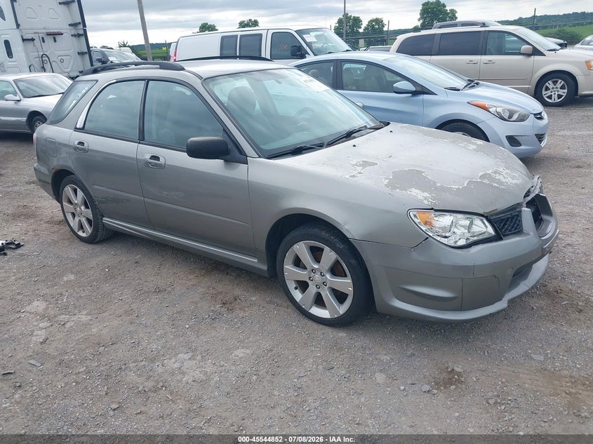 2006 Subaru Impreza VIN JF1GG67696G805881 IAAI salvage auction — NORMAL WEAR, Clear (Pennsylvania), sold $375 on 2026-07-29 (photo 1)