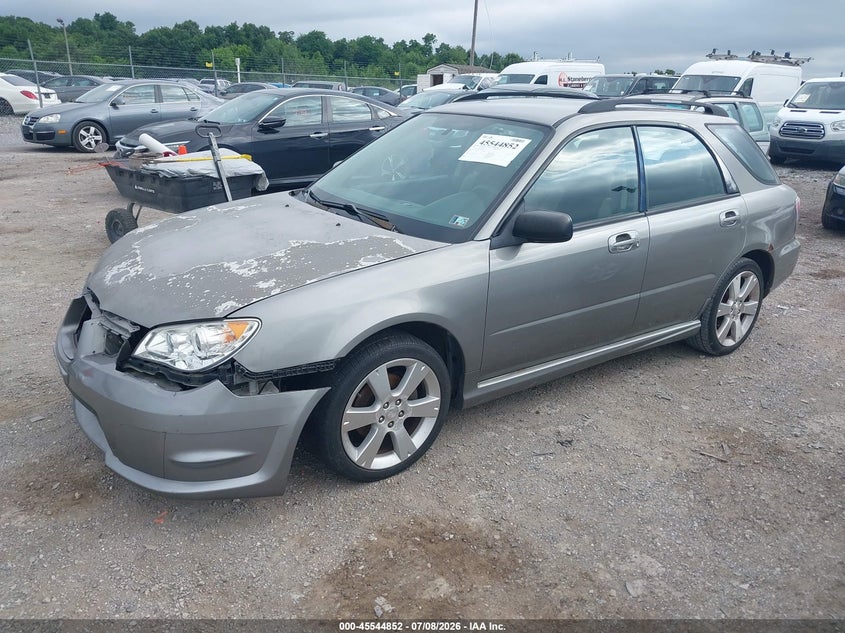 2006 Subaru Impreza VIN JF1GG67696G805881 IAAI salvage auction — NORMAL WEAR, Clear (Pennsylvania), sold $375 on 2026-07-29 (photo 2)