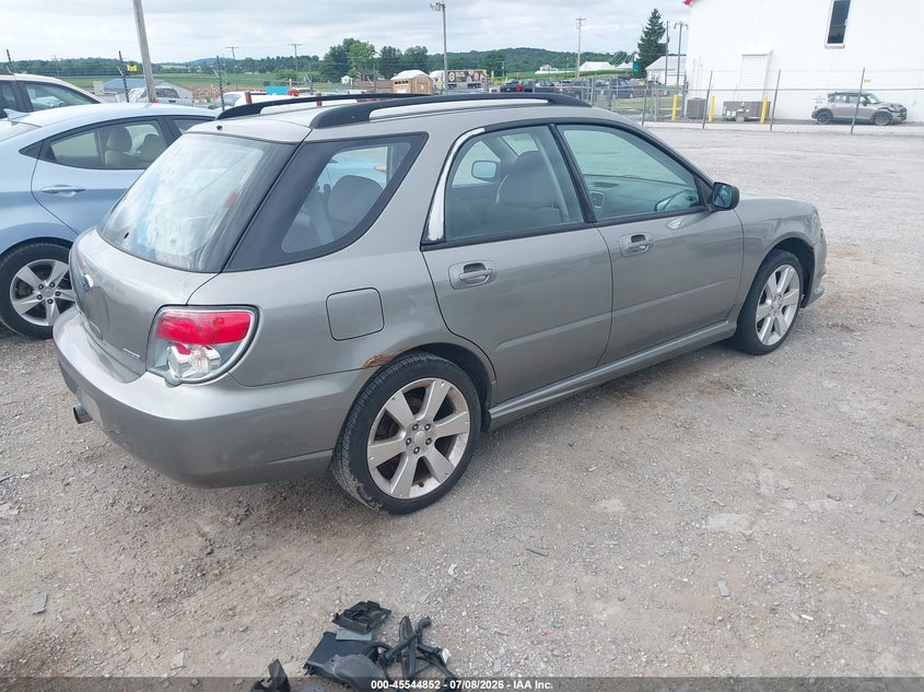 2006 Subaru Impreza VIN JF1GG67696G805881 IAAI salvage auction — NORMAL WEAR, Clear (Pennsylvania), sold $375 on 2026-07-29 (photo 4)