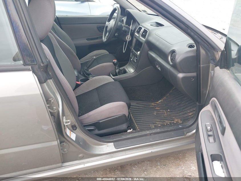 2006 Subaru Impreza VIN JF1GG67696G805881 IAAI salvage auction — NORMAL WEAR, Clear (Pennsylvania), sold $375 on 2026-07-29 (photo 5)