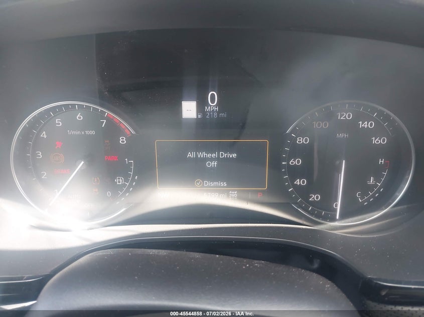 2025 Cadillac Xt5 VIN 1GYKNDRSXSZ151023 IAAI salvage auction — LEFT FRONT, Salvage Title, sold $14,600 on 2026-08-14 (photo 7)