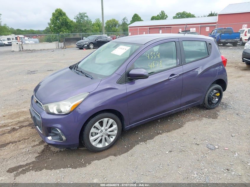 2017 Chevrolet Spark VIN KL8CD6SA2HC757754 IAAI salvage auction — REAR END, Clear (Virginia), sold $1,000 on 2026-07-28 (photo 2)