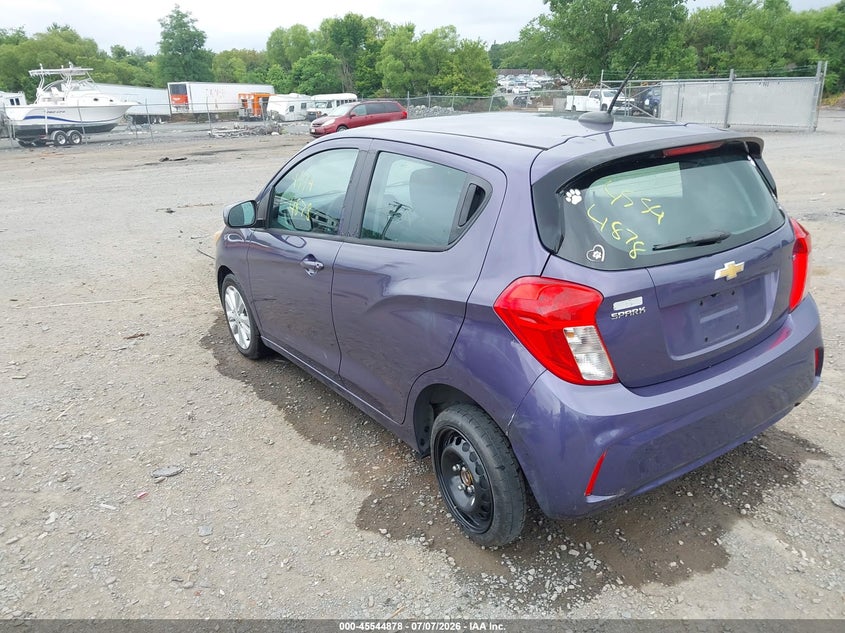 2017 Chevrolet Spark VIN KL8CD6SA2HC757754 IAAI salvage auction — REAR END, Clear (Virginia), sold $1,000 on 2026-07-28 (photo 3)
