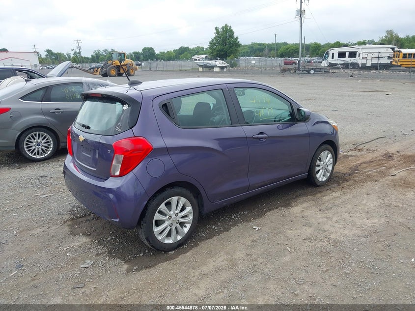2017 Chevrolet Spark VIN KL8CD6SA2HC757754 IAAI salvage auction — REAR END, Clear (Virginia), sold $1,000 on 2026-07-28 (photo 4)