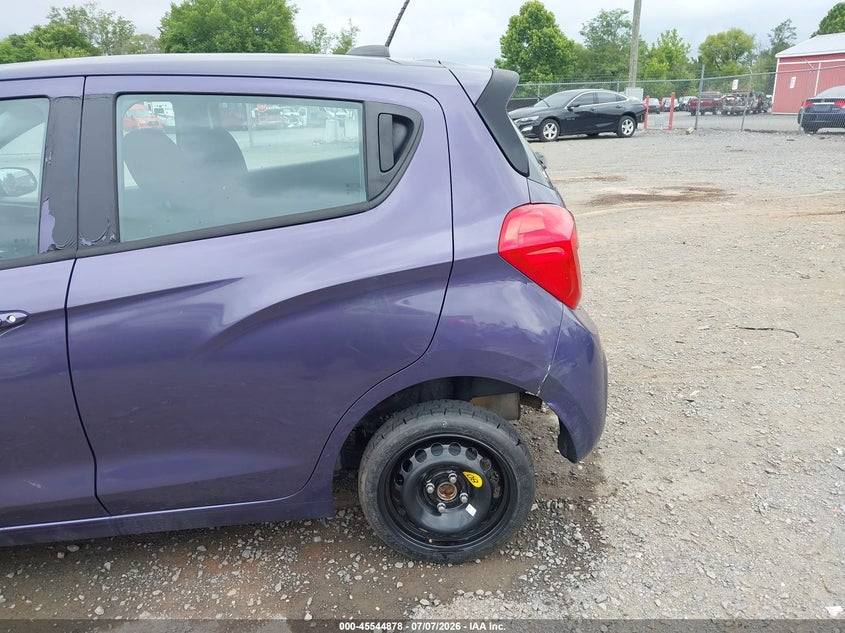 2017 Chevrolet Spark VIN KL8CD6SA2HC757754 IAAI salvage auction — REAR END, Clear (Virginia), sold $1,000 on 2026-07-28 (photo 6)