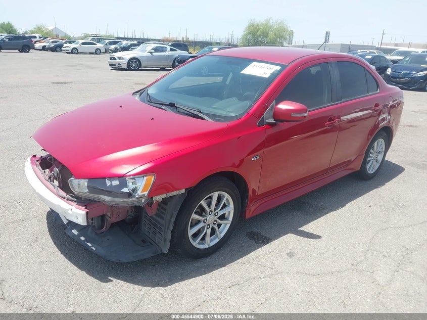 2016 Mitsubishi Lancer VIN JA32U2FU2GU008685 IAAI salvage auction — FRONT END, Salvage (Arizona), sold $1,050 on 2026-07-23 (photo 2)