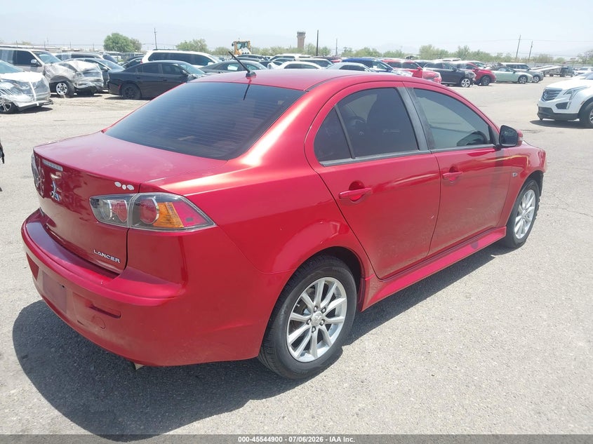 2016 Mitsubishi Lancer VIN JA32U2FU2GU008685 IAAI salvage auction — FRONT END, Salvage (Arizona), sold $1,050 on 2026-07-23 (photo 4)