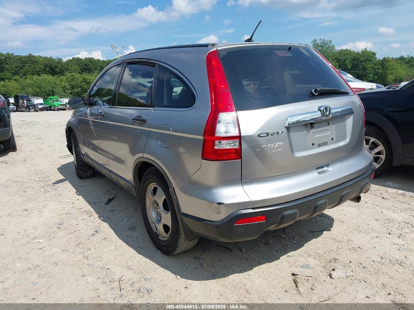 2007 Honda Cr-v VIN JHLRE38307C004277 IAAI salvage auction — SIDE, Clear (Massachusetts), sold $500 on 2026-07-15 (photo 3)