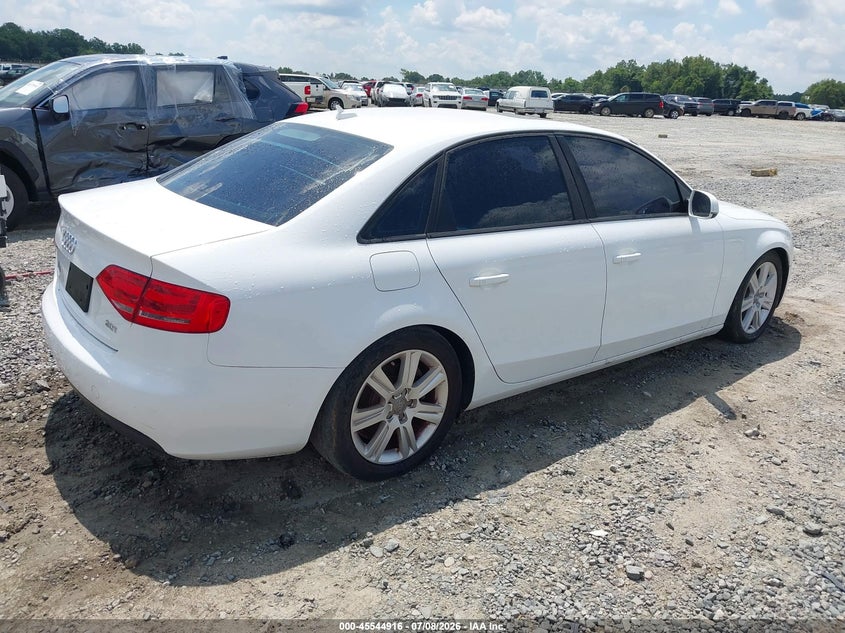 2011 Audi A4 VIN WAUAFAFL4BN011404 IAAI salvage auction — NORMAL WEAR, Clear (Tennessee), sold $400 on 2026-07-30 (photo 4)