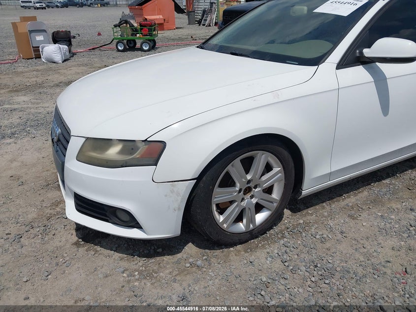 2011 Audi A4 VIN WAUAFAFL4BN011404 IAAI salvage auction — NORMAL WEAR, Clear (Tennessee), sold $400 on 2026-07-30 (photo 6)