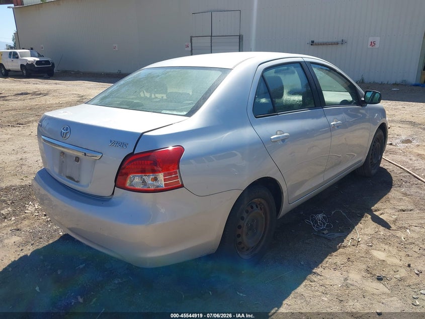2008 Toyota Yaris VIN JTDBT923681234144 IAAI salvage auction — LEFT REAR, Salvage (California), sold $500 on 2026-07-28 (photo 4)