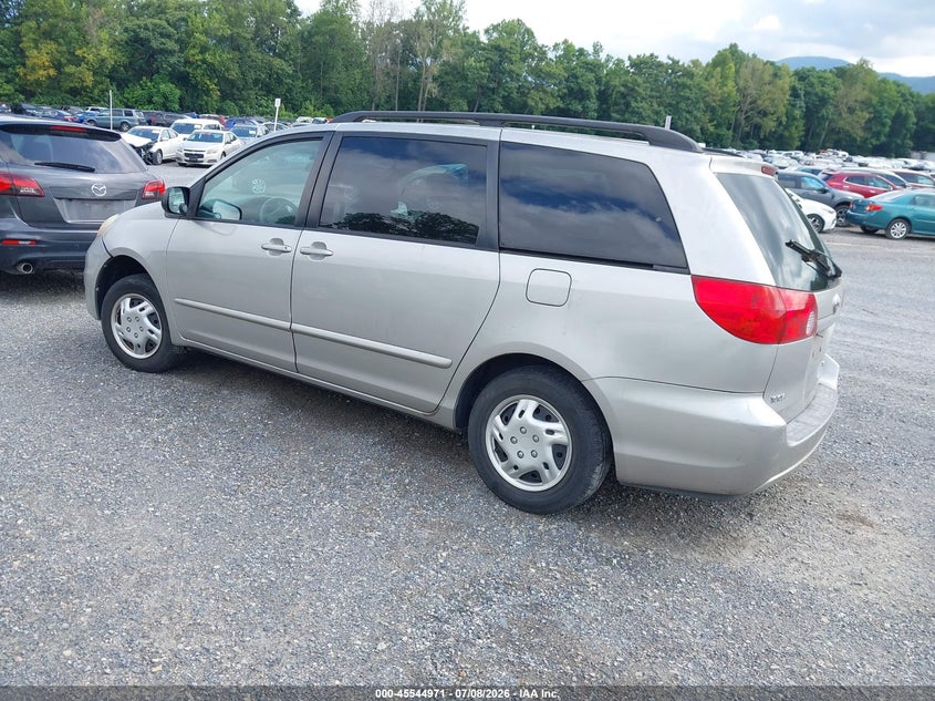 2006 Toyota Sienna VIN 5TDZA23C56S436175 IAAI salvage auction — NORMAL WEAR, Clear (Virginia), sold $475 on 2026-07-14 (photo 3)