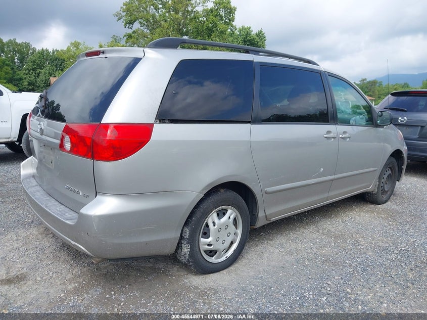 2006 Toyota Sienna VIN 5TDZA23C56S436175 IAAI salvage auction — NORMAL WEAR, Clear (Virginia), sold $475 on 2026-07-14 (photo 6)