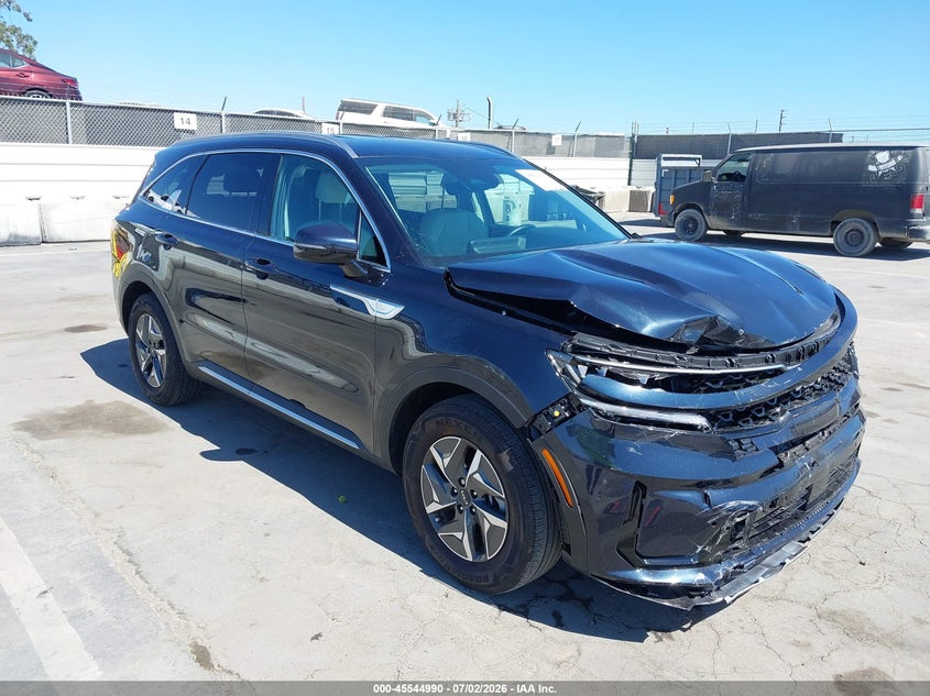 2024 Kia Sorento VIN KNDRH4LG9R5260316 IAAI salvage auction — FRONT END, Salvage Title, sold $9,200 on 2026-07-22 (photo 1)