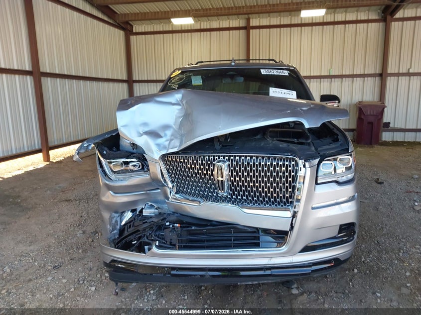 2024 Lincoln Navigator VIN 5LMJJ3LG5REL04767 IAAI salvage auction — FRONT END, Salvage Title, sold $15,100 on 2026-08-31 (photo 6)
