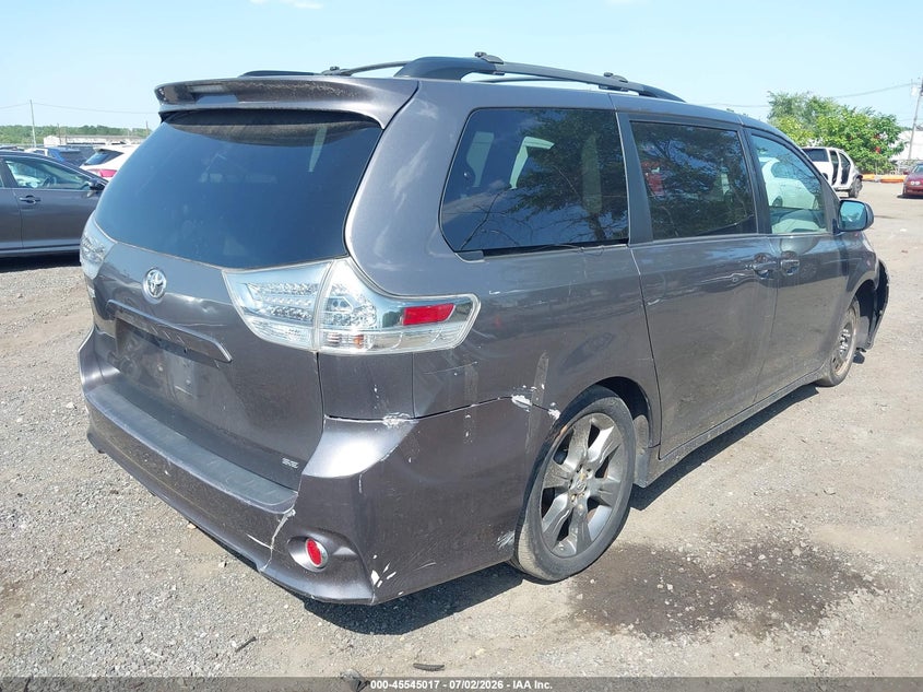 2011 Toyota Sienna VIN 5TDXK3DC2BS165031 IAAI salvage auction — NORMAL WEAR, Clear (New Jersey), sold $1,300 on 2026-07-20 (photo 4)