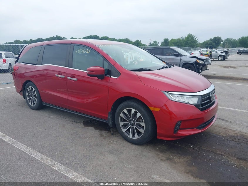 2022 Honda Odyssey VIN 5FNRL6H7XNB062114 — IAAI salvage auction photo