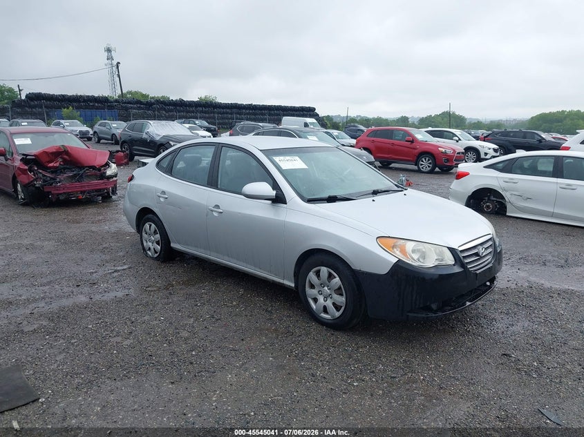 2009 Hyundai Elantra VIN KMHDU46DX9U675721 IAAI salvage auction — REAR END, Salvage (Pennsylvania), sold $350 on 2026-07-24 (photo 1)