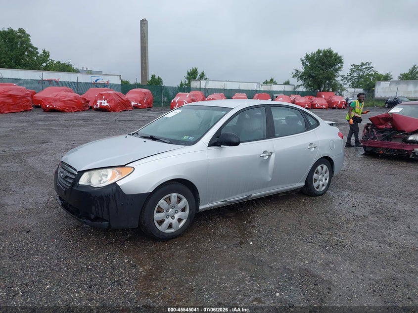2009 Hyundai Elantra VIN KMHDU46DX9U675721 IAAI salvage auction — REAR END, Salvage (Pennsylvania), sold $350 on 2026-07-24 (photo 2)