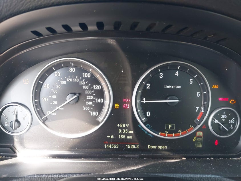 2013 BMW X3 VIN 5UXWX9C53D0A09090 IAAI salvage auction — NORMAL WEAR, Clear (Pennsylvania), sold $750 on 2026-07-31 (photo 7)